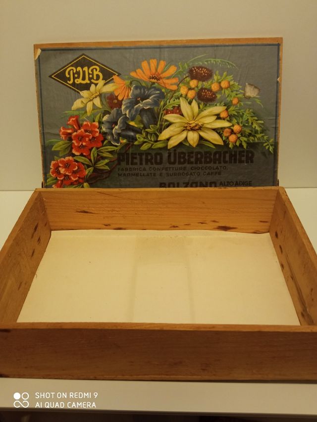 Scatola vintage da collezione