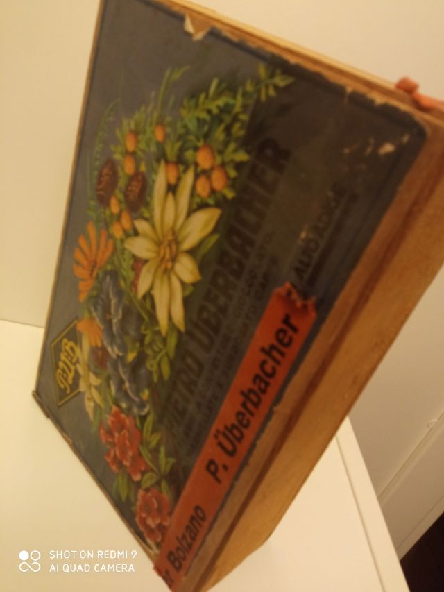 Scatola vintage da collezione