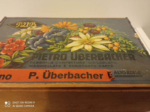 Scatola vintage da collezione