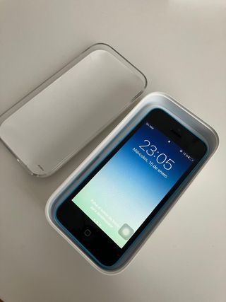 Iphone 5c azul