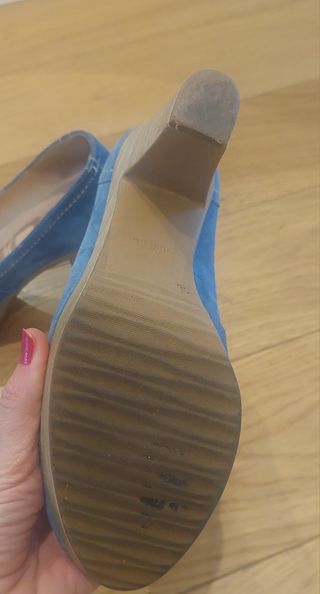 zapatos peep toes
