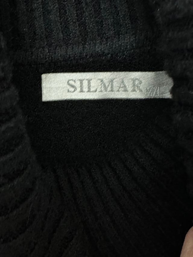 Abito in maglia nero