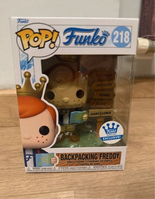 Funko Pop Freddy Backpacking Exclusive