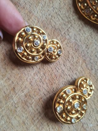 Lanvin set gioielli con strass