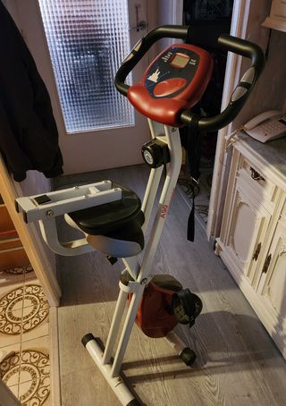 Bicicleta estática plegable 