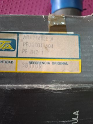 PEUGEOT 504 pareja rotulas con engrase
