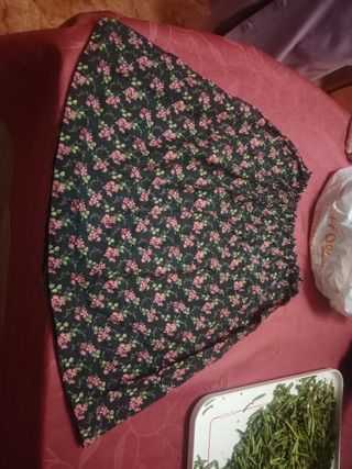 Falda, delantal y pañuelo regional niña 