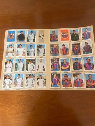 Album completo Liga 1971 y Mundial de Mejico