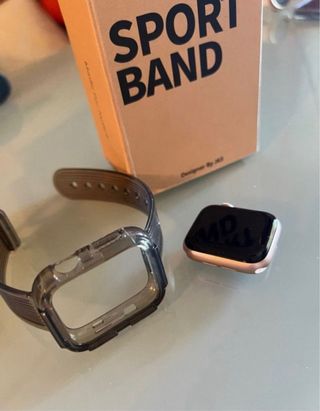 Correa Apple Watch 42/44/45 mm silicona protectora