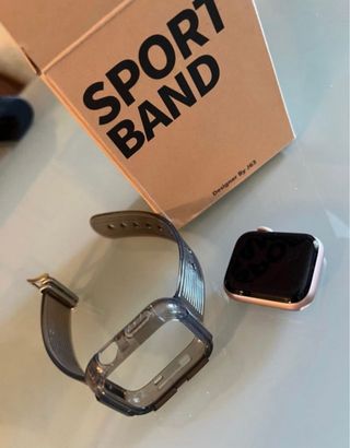 Correa Apple Watch 42/44/45 mm silicona protectora