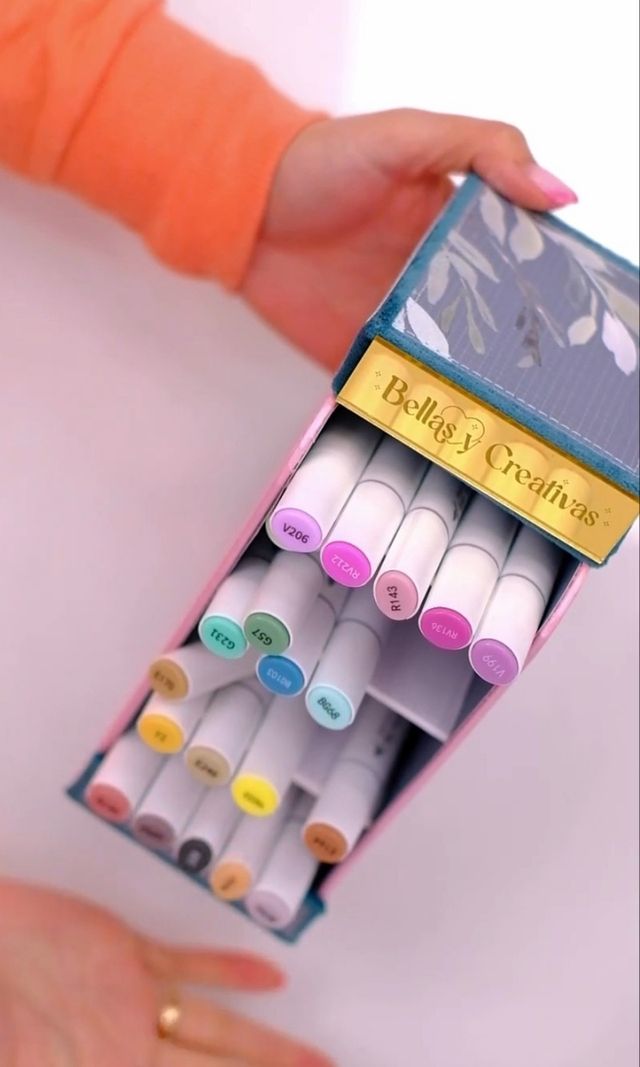 Rotuladores Bellas y creativas + estructura