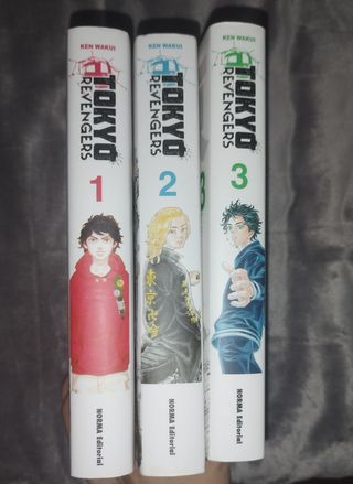 TOKYO REVENGERS Tomos 01, 02 y 03