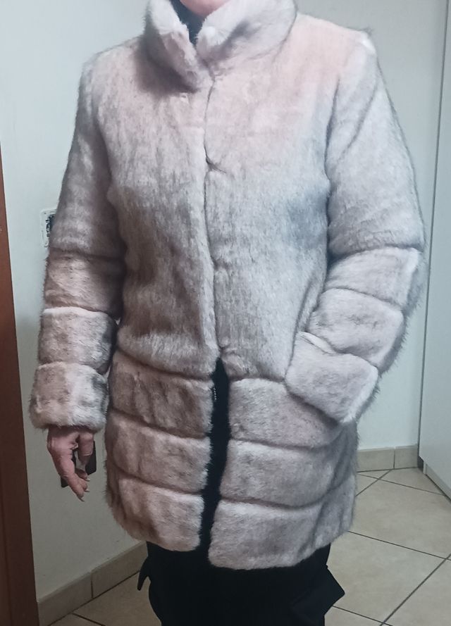 Pelliccia cappotto ecologica 