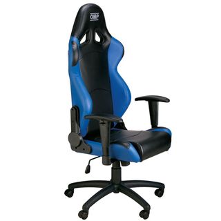SILLA OFICINA OMP NEGRO/AZUL
