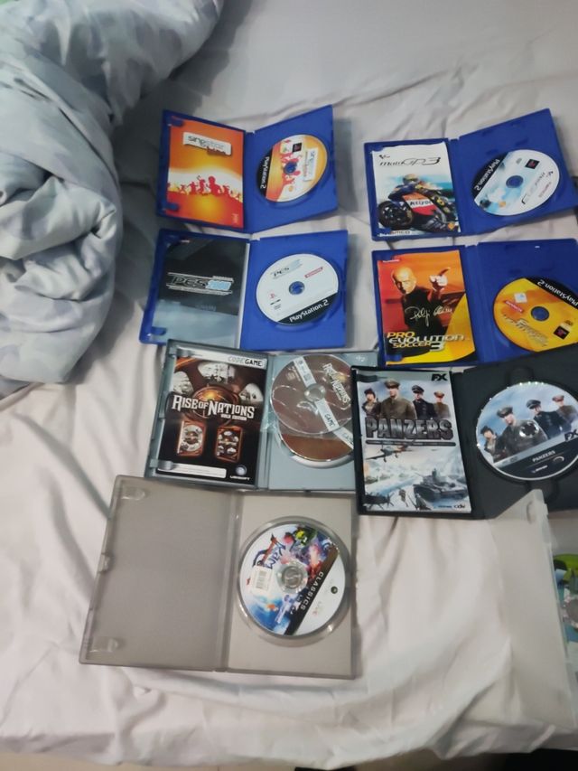 Pack Videojuegos PS2 Xbox y PC