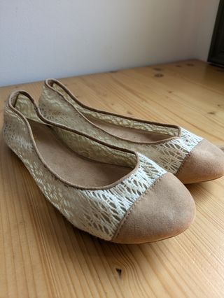 Bailarina crochet Bershka t 40