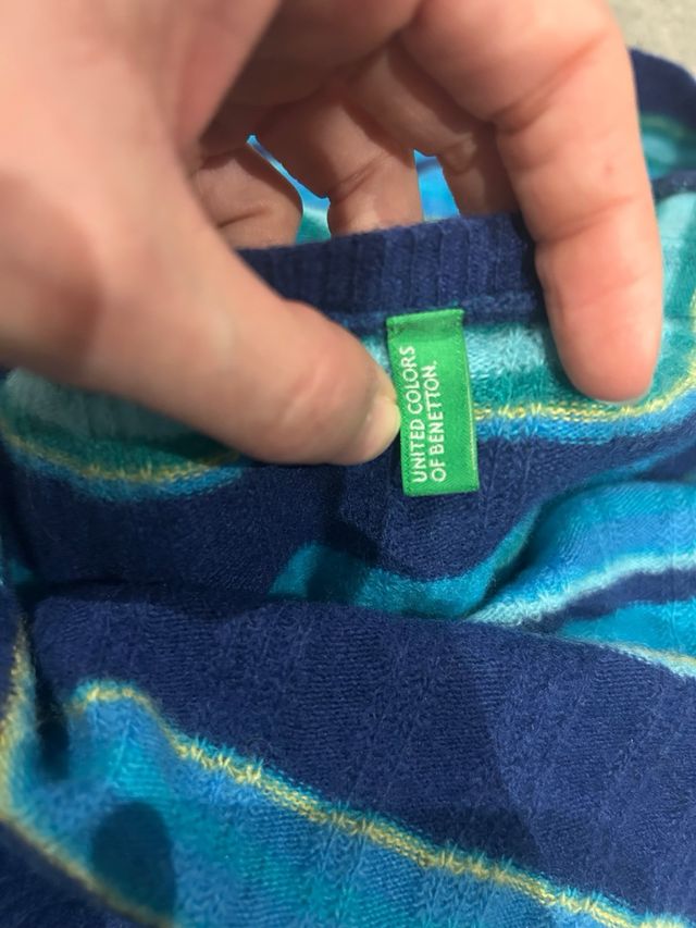 Vestito a righe Benetton