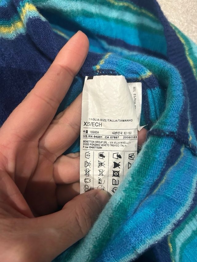 Vestito a righe Benetton