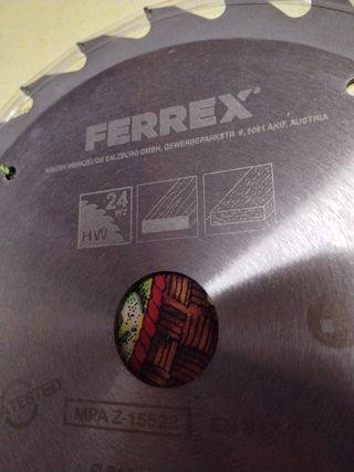 Ferrex Lama per sega circolare legno
