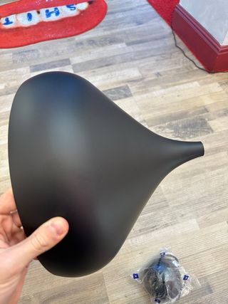 Lampada da cucina nera