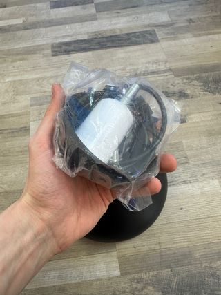 Lampada da cucina nera