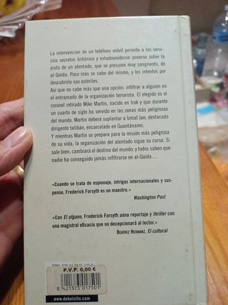 El afgano. Novela.