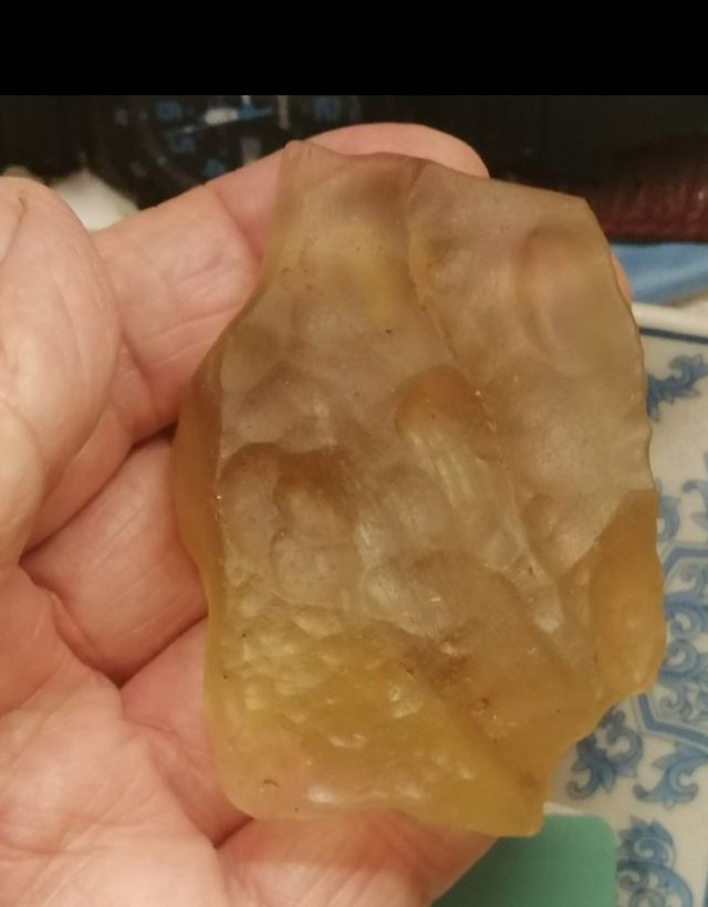 Meteorite vetro Libico Del deserto