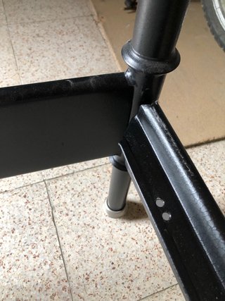 Estructura cama vintage