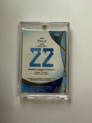 Ricky Villa Topps Lineage Auto
