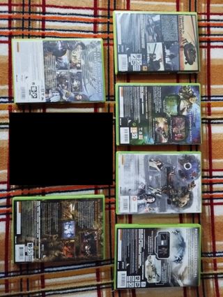 Juego Xbox 360 10€ unidad.