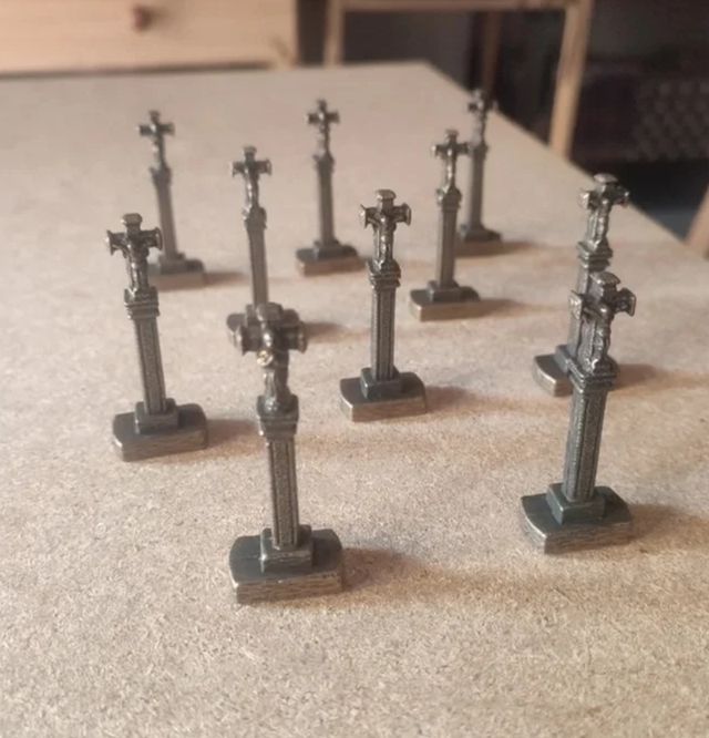 Lote figuras cruceiro Camino Santiago