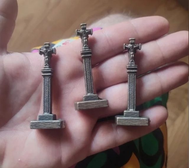 Lote figuras cruceiro Camino Santiago