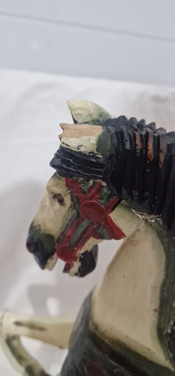 Jugete decoración antiguo madera