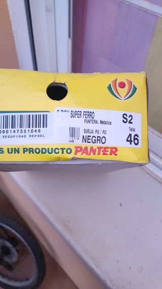 Zapatos de Seguridad Panter