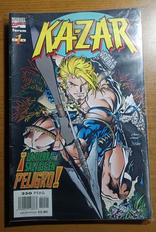 KA-ZAR 1a12. WAID. ANDY KUBERT. FORUM
