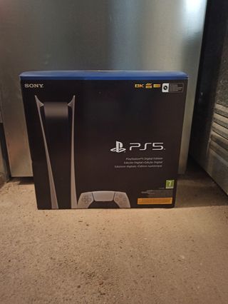 Caja vacia PS5 digital