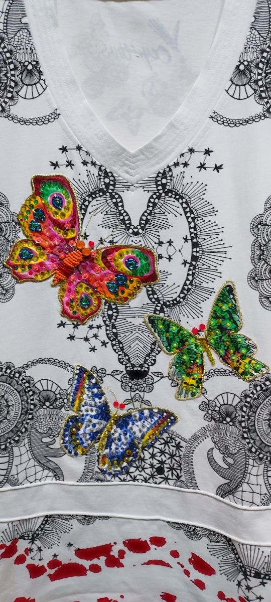 Top donna a maniche lunghe, taglia S/M