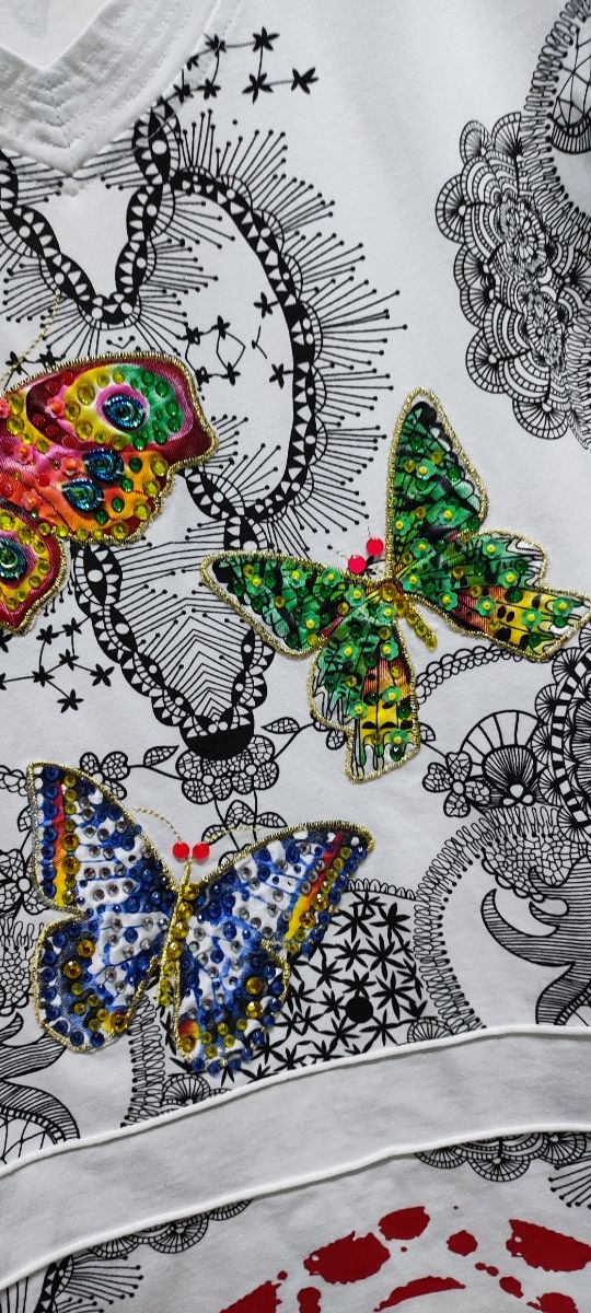 Top donna a maniche lunghe, taglia S/M