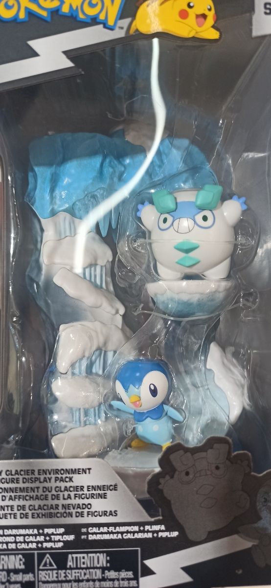 Imagen de Diorama Piplup Pokemon mini mundos playset
