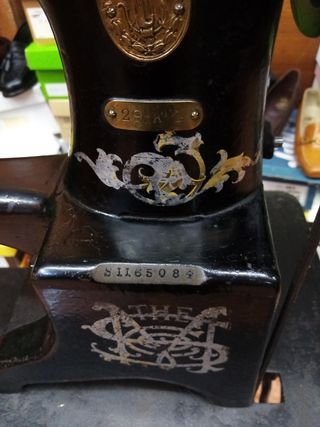 Máquina de coser de zapatero singer