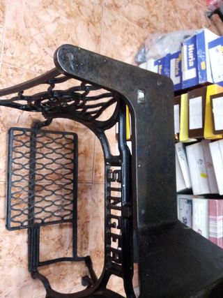 Máquina de coser de zapatero singer