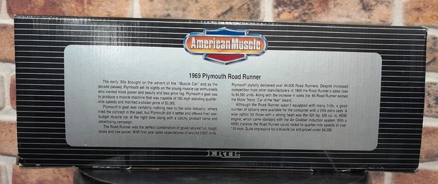 Plymouth Road Runner 1969 – American Muscle 