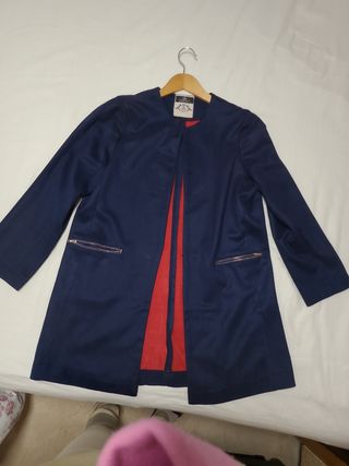 Blazer mujer, antelina.