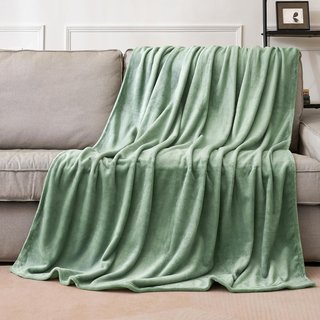 Manta para sofá o cama franela Miulee 150x200cm