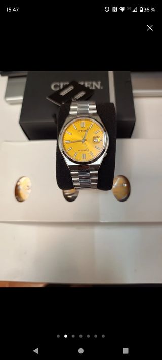 Reloj citizen tsuyosa 