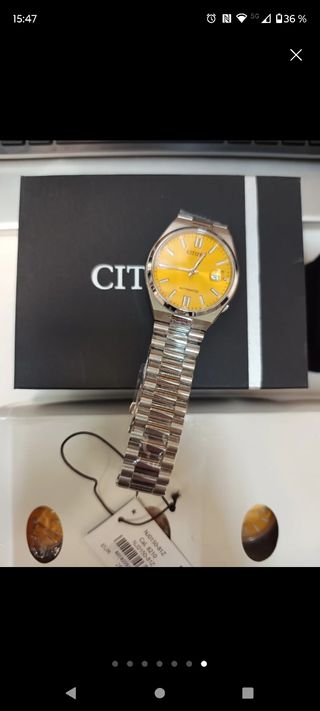 Reloj citizen tsuyosa 