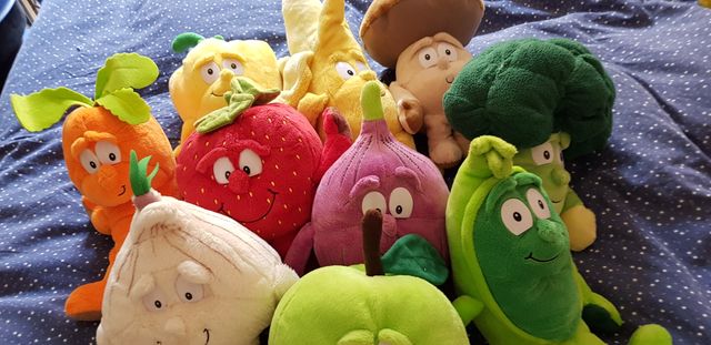 Set completo 10 Vitamini Goodness Gang Plush