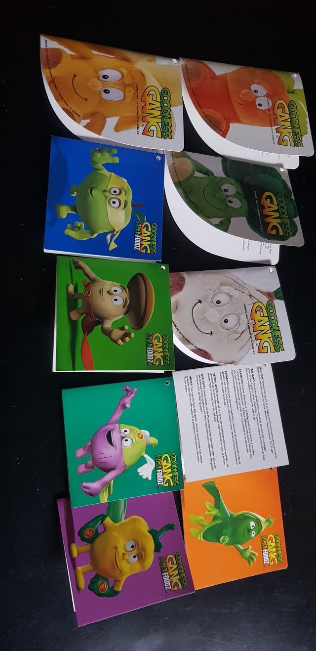 Set completo 10 Vitamini Goodness Gang Plush