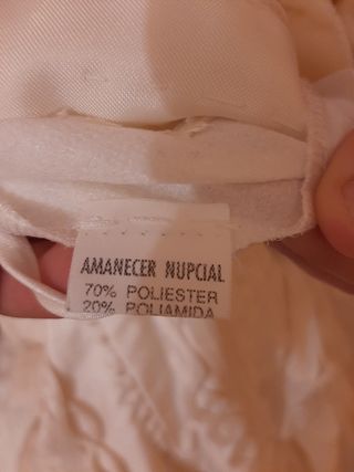 VESTIDO  DE NOVIA