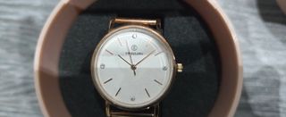 Reloj mujer singularu oro rosa nuevo